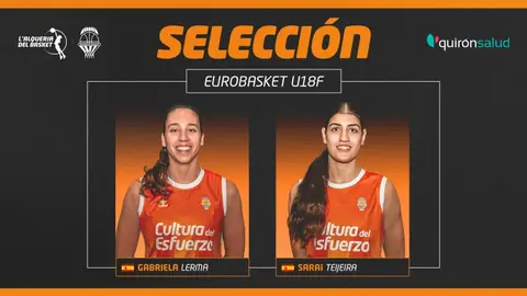 Gabriela Lerma y Sarai Teijeira campeonas del Eurobasket U18 Femenino Gabriela Lerma y Sarai Teijeira campeonas del Eurobasket U18 Femenino