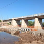 Obras en el puente de Cárcer