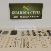 Objetos intervenidos por la Guardia Civil Objetos intervenidos por la Guardia Civil