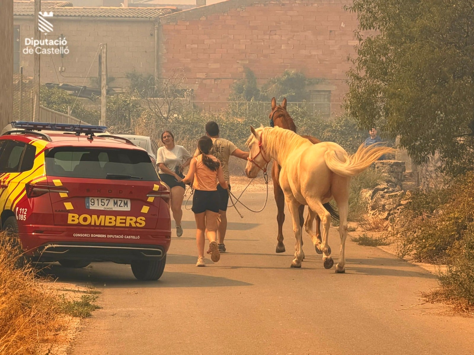 El incendio de Tírig afronta una jornada clave tras evacuar a cerca de 900 personas de Catí El incendio de Tírig afronta una jornada clave tras evacuar a cerca de 900 personas de Catí