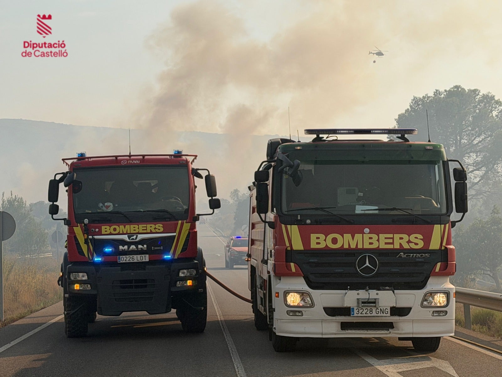 Los 900 vecinos evacuados de Catí por el incendio de Tírig ya pueden volver a sus domicilio Los 900 vecinos evacuados de Catí por el incendio de Tírig ya pueden volver a sus domicilio