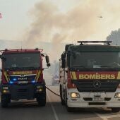 Los 900 vecinos evacuados de Catí por el incendio de Tírig ya pueden volver a sus domicilio