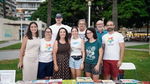 Foto de grupo del evento de AFASW en Cullera