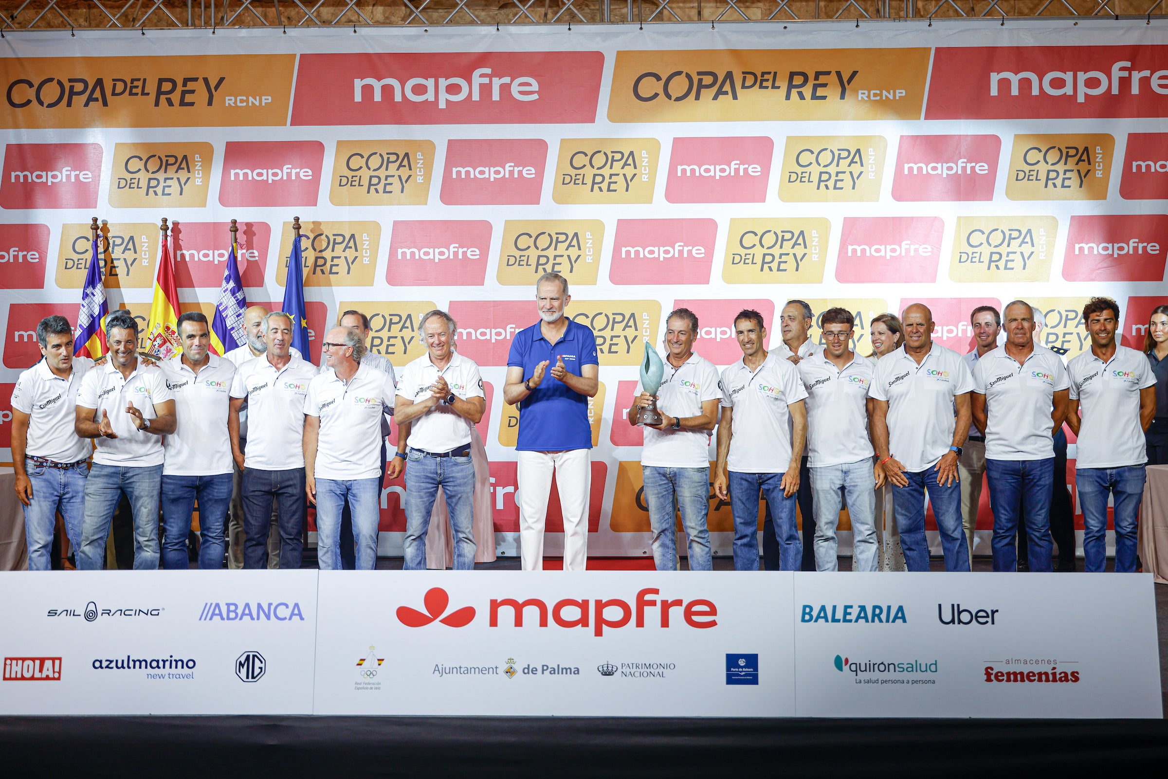 El Teatro del Soho San Miguel triunfa en la 44ª Copa del Rey Mapfre de Vela y el Hispania del Rey queda segundo El Teatro del Soho San Miguel triunfa en la 44ª Copa del Rey Mapfre de Vela y el Hispania del Rey queda segundo