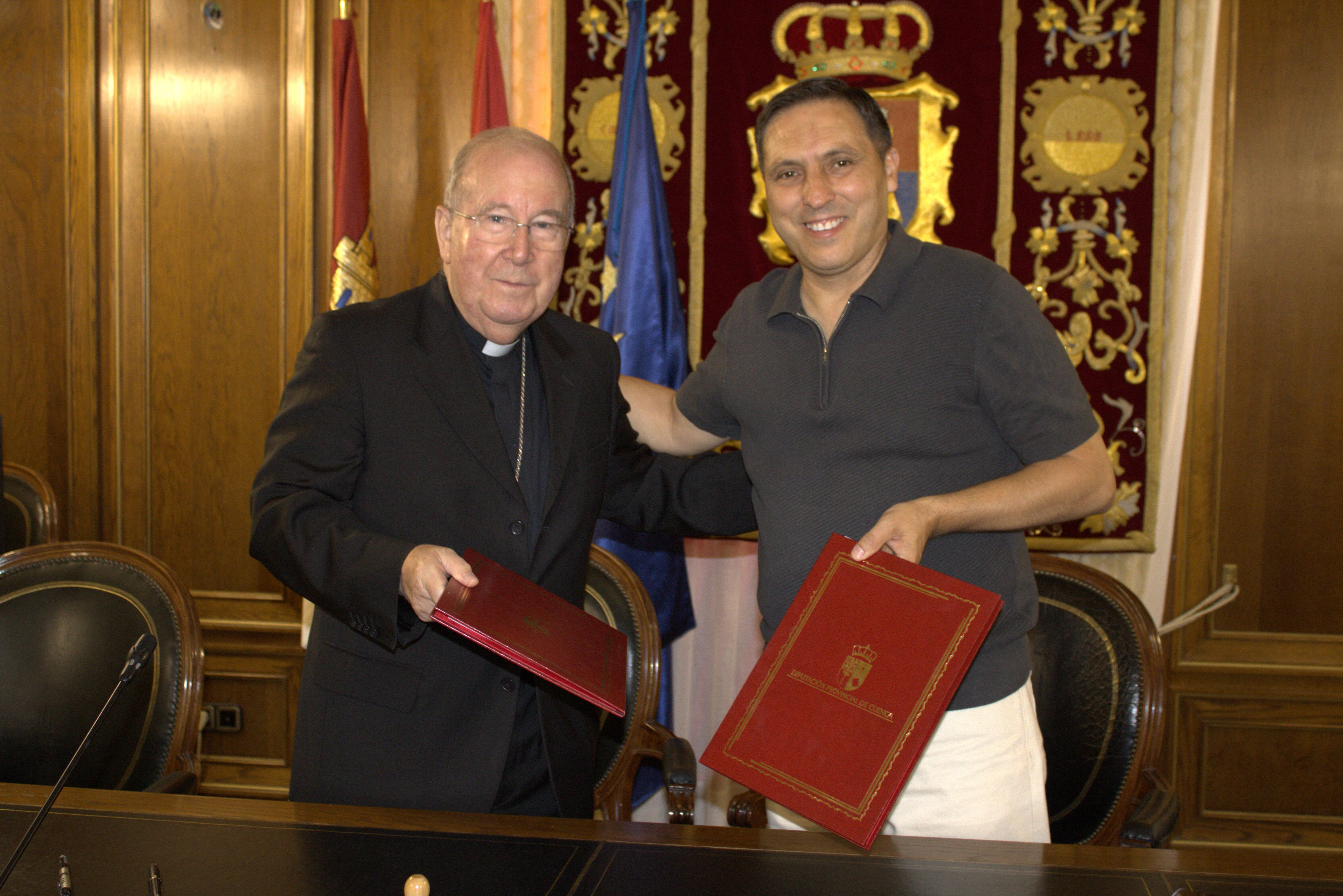 Diputación y Obispado invertirán 700.000 euros para actuar en 34 templos de la provincia de Cuenca Diputación y Obispado invertirán 700.000 euros para actuar en 34 templos de la provincia de Cuenca