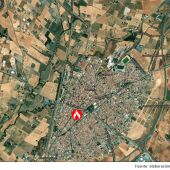 El incendio se ha desatado en un garaje comunitario en la calle Granada de Malagón