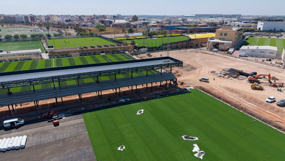 Estado de las obras en La Ciudad Deportiva del Villarreal CF