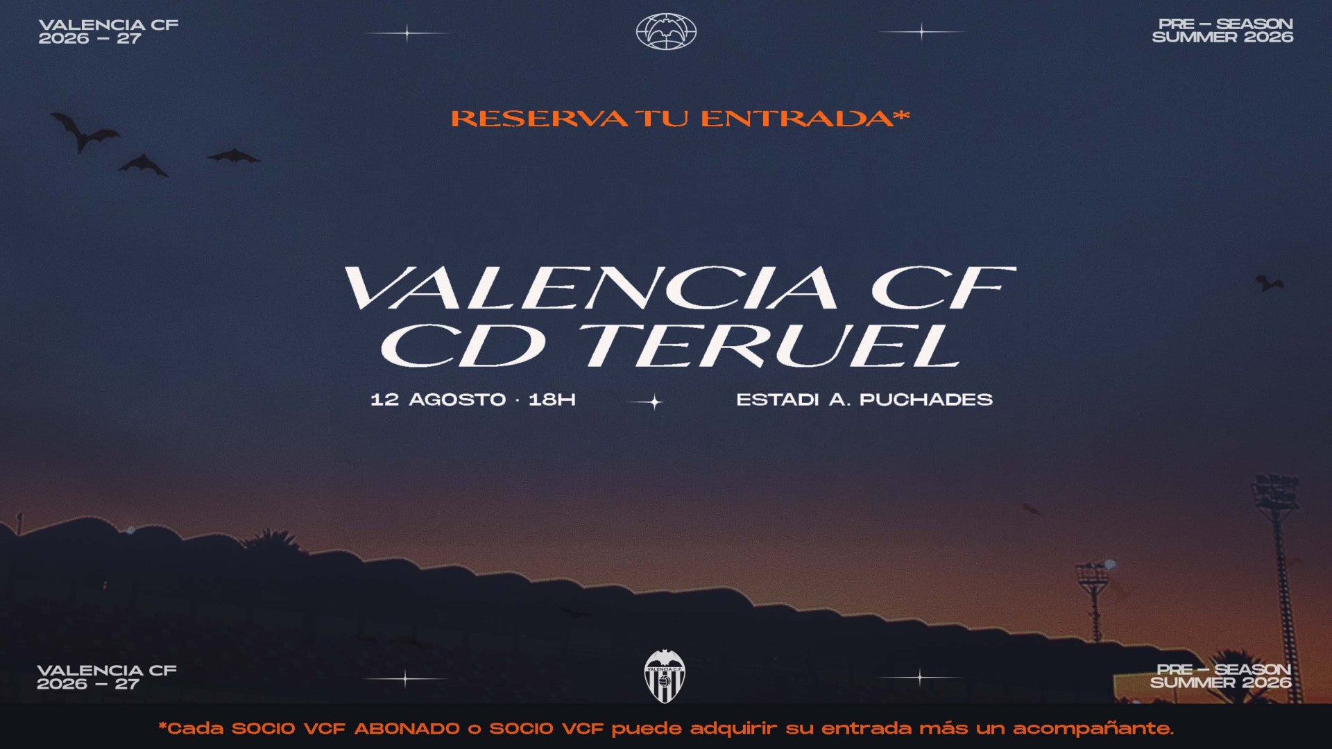 El Valencia CF afronta una semana de doble ensayo: se medira al Teruel y busca segundo rival por confirmar El Valencia CF afronta una semana de doble ensayo: se medira al Teruel y busca segundo rival por confirmar