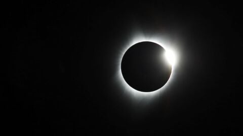 Imagen de un eclipse solar.