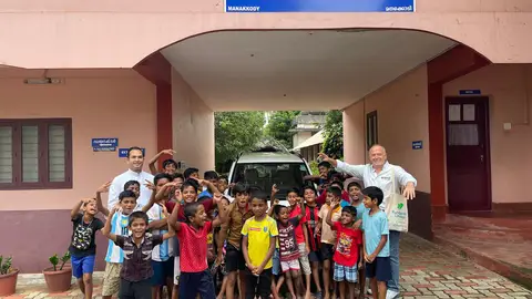 Fundación Unicaja y Arcos Solidaridad y Cooperación refuerzan su compromiso con la población vulnerable en India Fundación Unicaja y Arcos Solidaridad y Cooperación refuerzan su compromiso con la población vulnerable en India