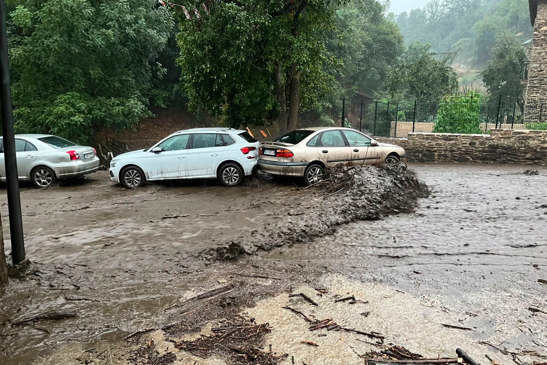 Imágenes de las consecuencias de la riada en El Bierzo Imágenes de las consecuencias de la riada en El Bierzo