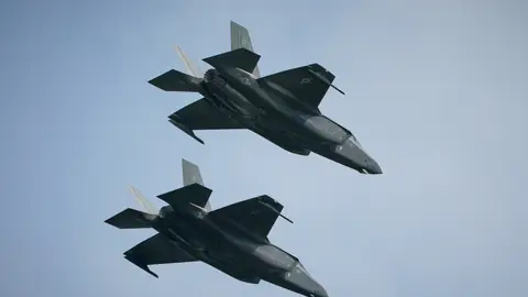 F-35 fighter jets are seen during a military parade of Armed Forces Day in Warsaw, Poland, F-35 fighter jets are seen during a military parade of Armed Forces Day in Warsaw, Poland/ Europa Press/ Jaap Arriens