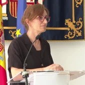 Tenso momento entre Mónica García y una periodista en Ceuta: "Identificar migración con enfermedad es xenófobo" Tenso momento entre Mónica García y una periodista en Ceuta: "Identificar migración con enfermedad es xenófobo"