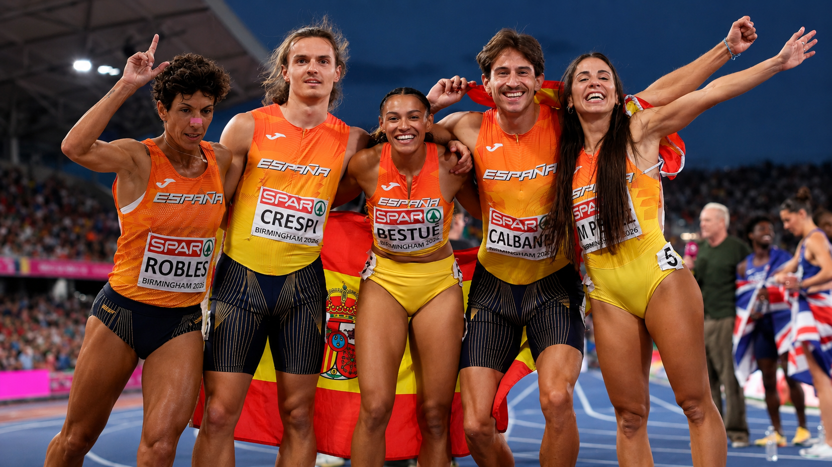 Las sevillanas Carolina Robles y Maribel Pérez impulsan a España en un cierre dorado en Birmingham Las sevillanas Carolina Robles y Maribel Pérez impulsan a España en un cierre dorado en Birmingham