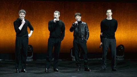 Los actores Paul Mescal, Joseph Quinn, Barry Keoghan y Harris Dickinson
