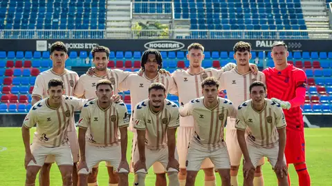 El Eldense, en su último amistoso de pretemporada. El Eldense, en su último amistoso de pretemporada.