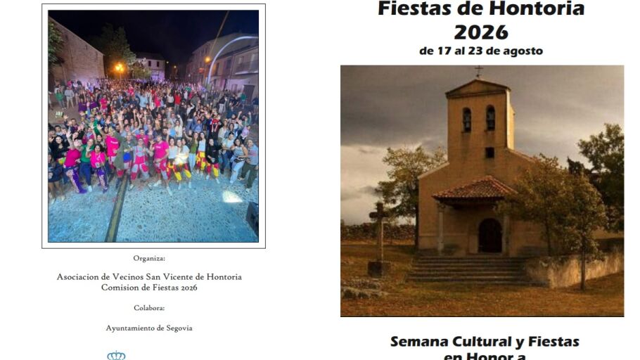 FIESTAS DE HONTORIA 2026