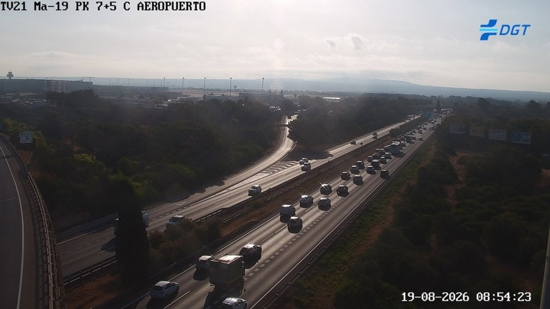 Caos circulatorio en Mallorca a primera hora de este miércoles con retenciones en la autopista de Llucmajor Caos circulatorio en Mallorca a primera hora de este miércoles con retenciones en la autopista de Llucmajor