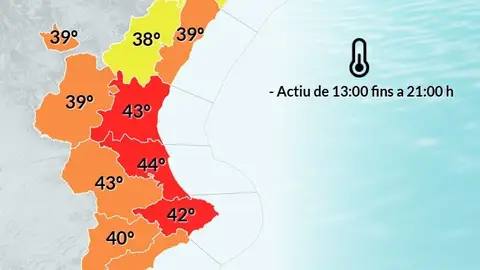 La Ribera vive un episodio de calor extremo en toda la comarca La Ribera vive un episodio de calor extremo en toda la comarca