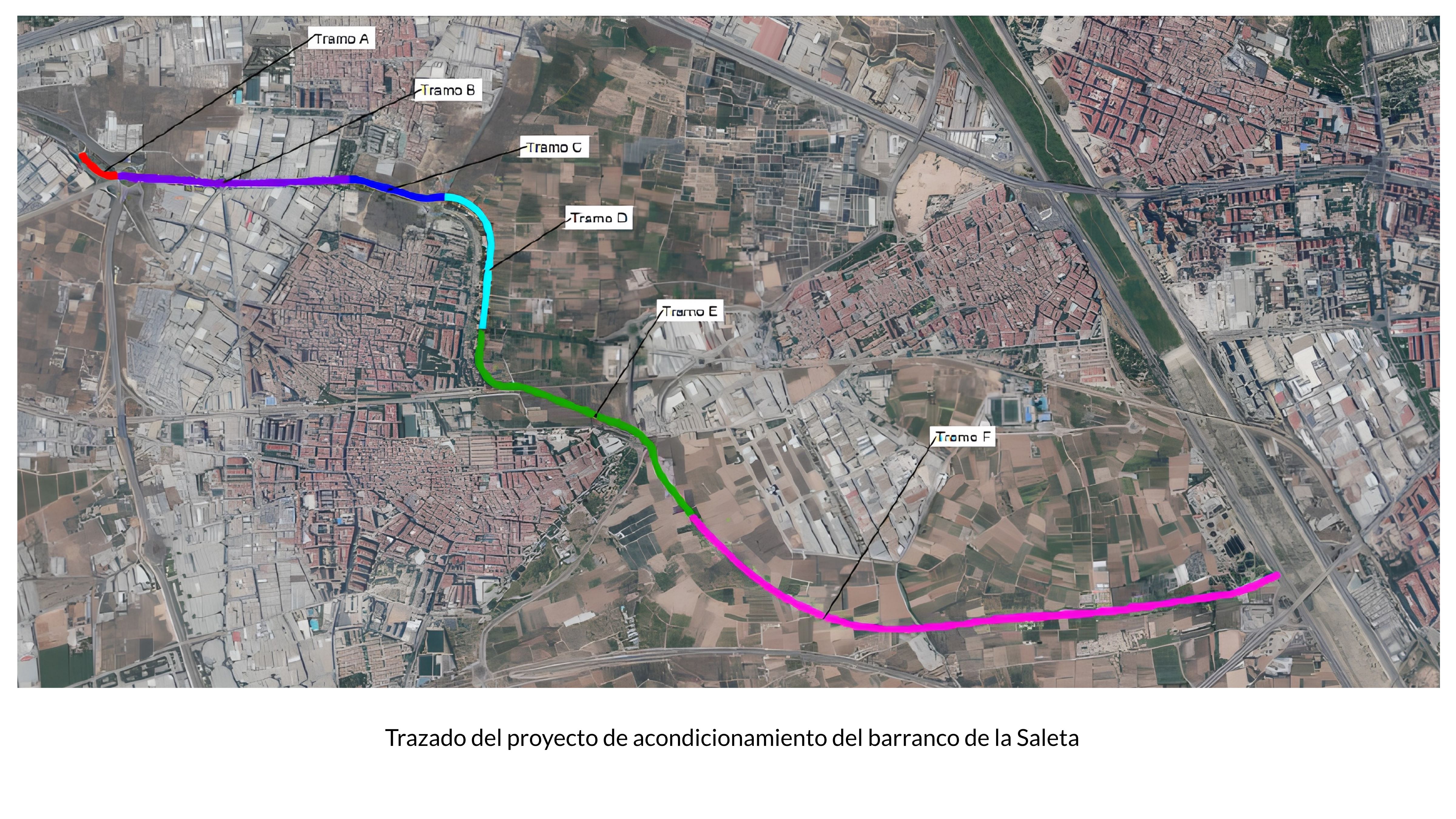 El Gobierno licita las obras de conexión del barranco de La Saleta con el Nuevo Cauce El Gobierno licita las obras de conexión del barranco de La Saleta con el Nuevo Cauce