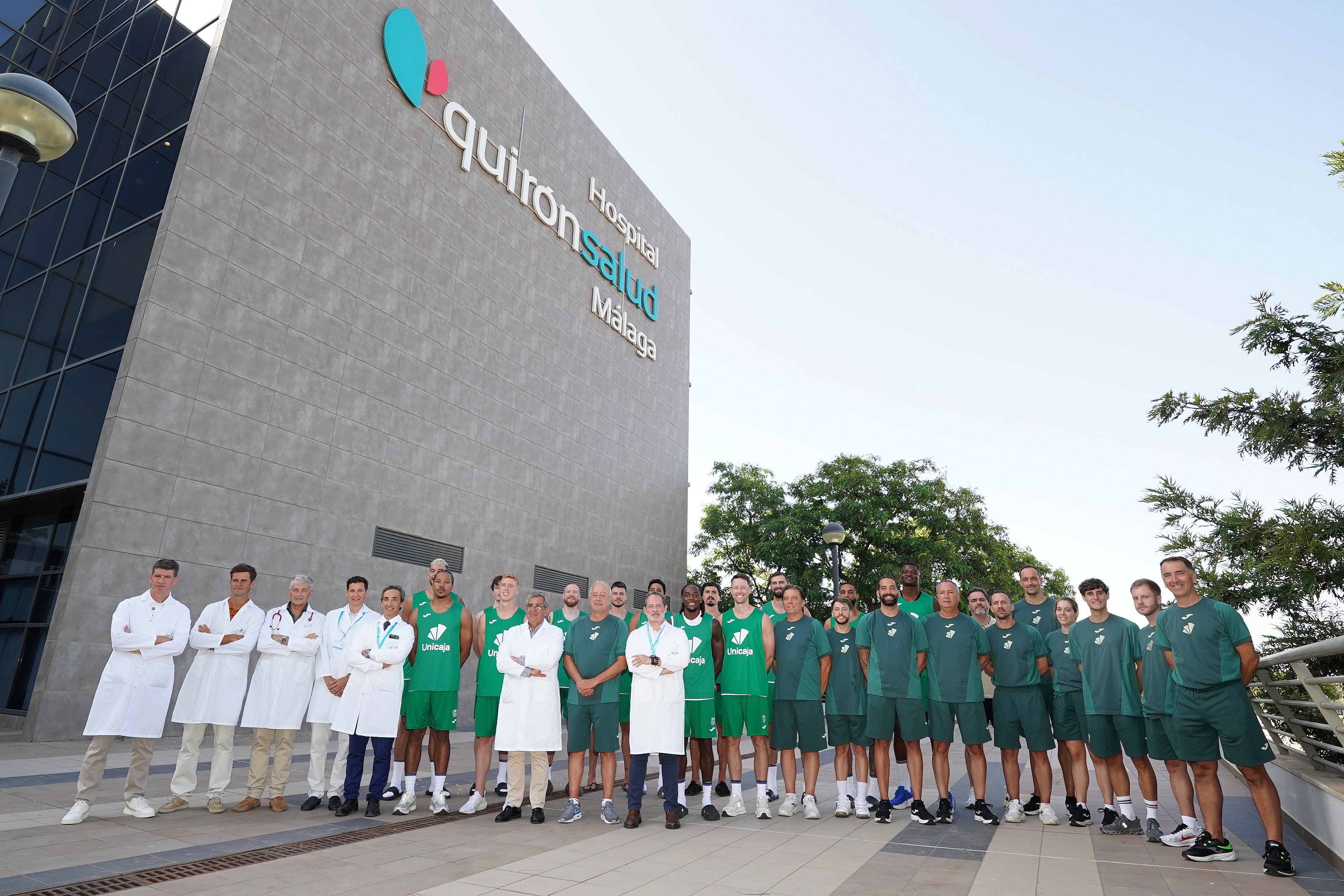 El Hospital Quirónsalud Málaga marca el inicio de temporada del Unicaja Baloncesto El Hospital Quirónsalud Málaga marca el inicio de temporada del Unicaja Baloncesto