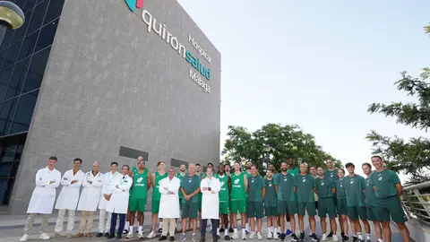 El Hospital Quirónsalud Málaga marca el inicio de temporada del Unicaja Baloncesto El Hospital Quirónsalud Málaga marca el inicio de temporada del Unicaja Baloncesto