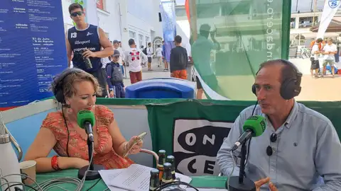 Lafuente en una entrevista en Onda Cero Lafuente en una entrevista en Onda Cero