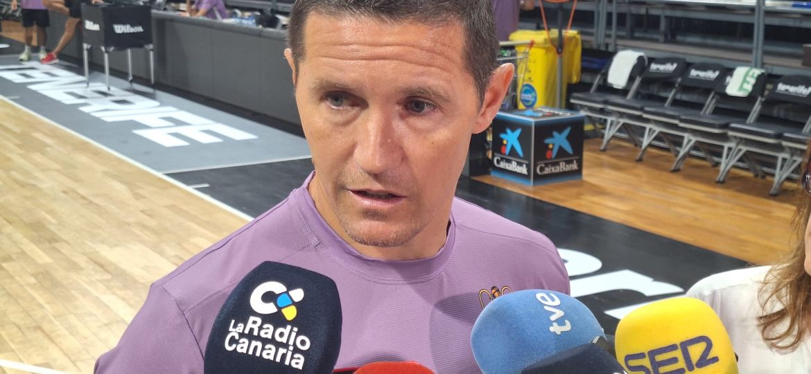 Jaka Lakovic, entrenador del CB Canarias Jaka Lakovic, entrenador del CB Canarias