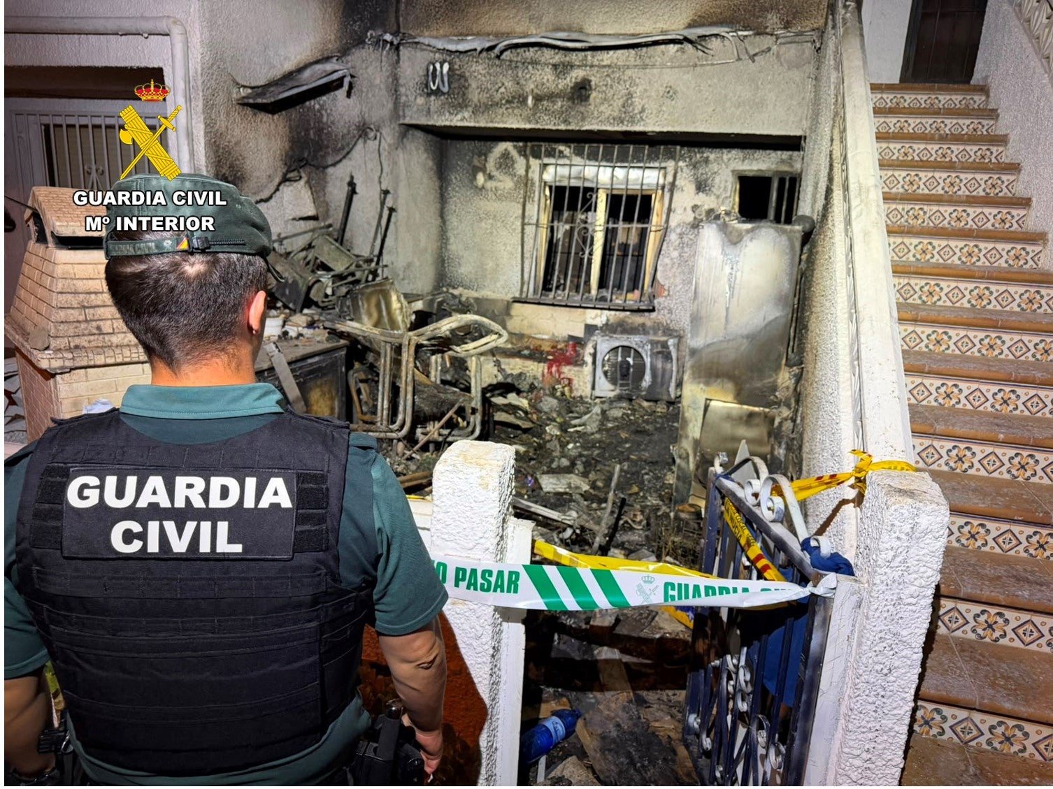 Auxilian a una mujer atrapada en un incendio en La Nucía Auxilian a una mujer atrapada en un incendio en La Nucía