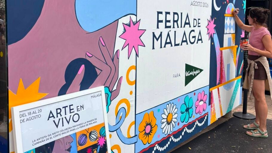 Isa Nieto, autora del cartel de feria de El Corte Ingl&eacute;s