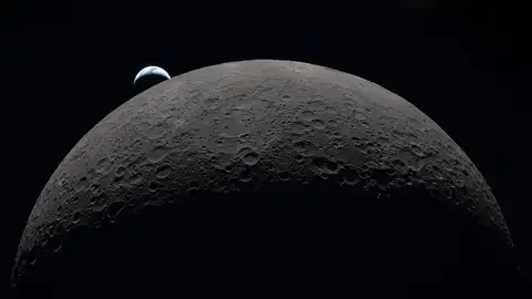 Fotografía cedida por la NASA de una imagen tomada por un astronauta de Artemis II desde la cápsula Orion en abril de 2026. Fotografía cedida por la NASA de una imagen tomada por un astronauta de Artemis II desde la cápsula Orion en abril de 2026.