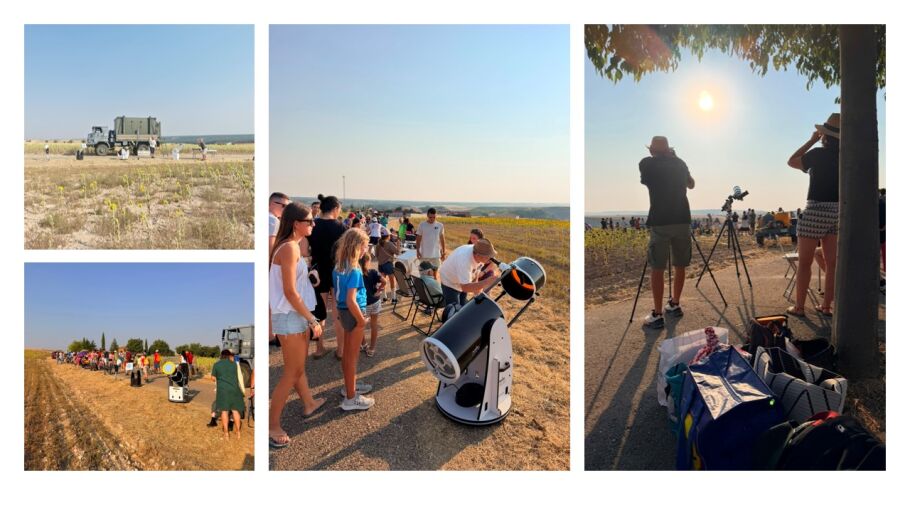 San Miguel de Bernuy tuvo m&aacute;s de 7 nacionalidades participando en la jornada del d&iacute;a del eclipse