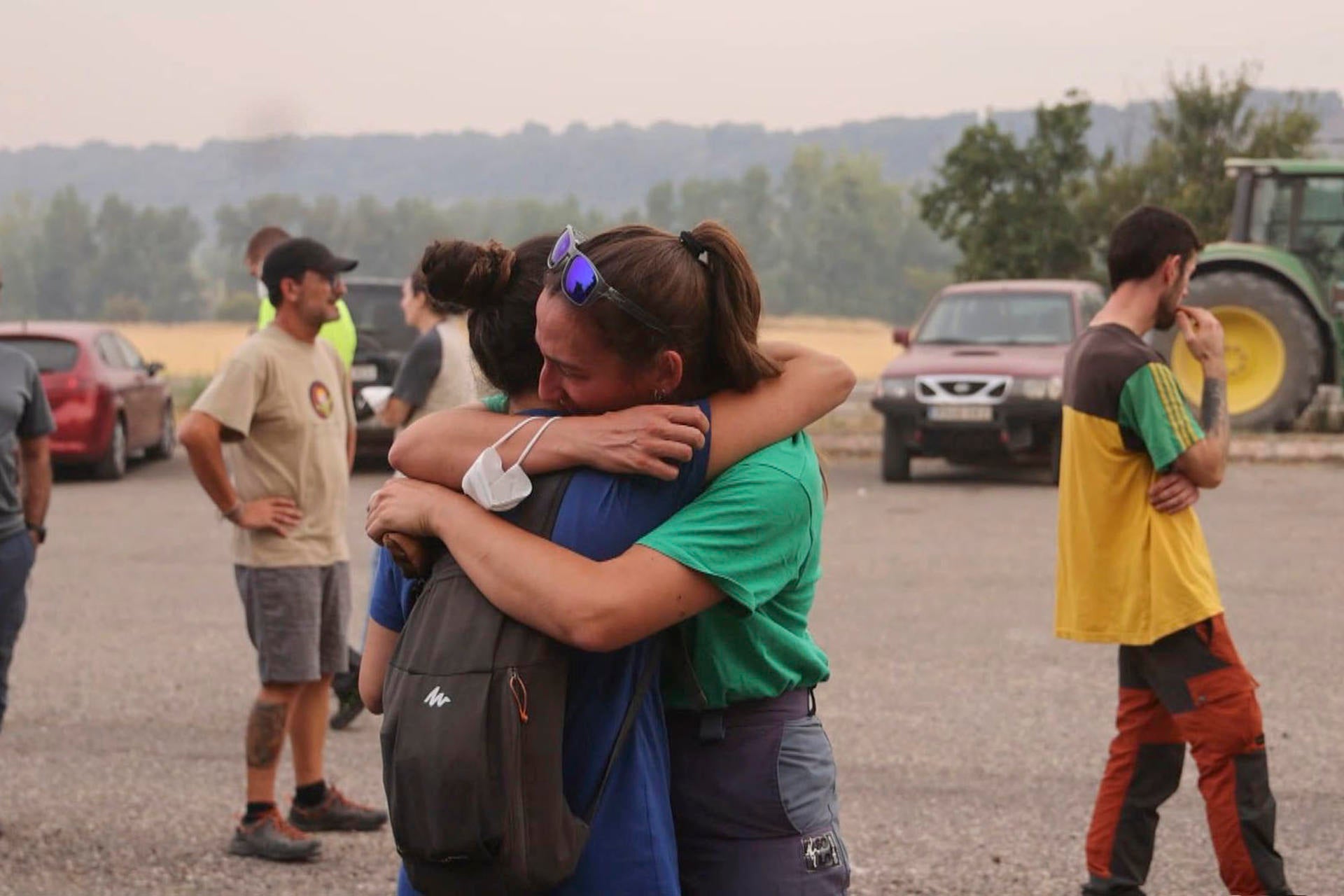 Más de 900 vecinos evacuados por el incendio de Riglos (Huesca) han podido regresar a sus hogares Más de 900 vecinos evacuados por el incendio de Riglos (Huesca) han podido regresar a sus hogares