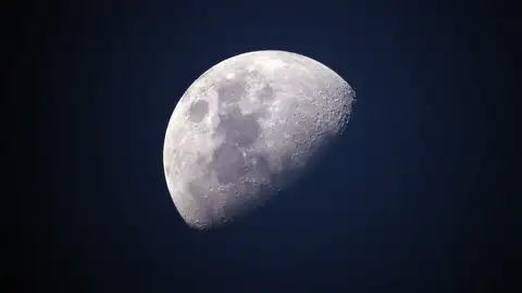 Imagen de archivo de la Luna. Imagen de archivo de la Luna.