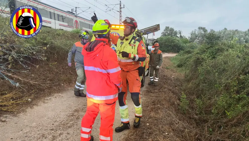 Daños del tren de tormentas en la Ribera Daños del tren de tormentas en la Ribera