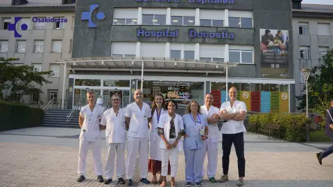 Equipo de ginecología del Hospital Donostia Equipo de ginecología del Hospital Donostia