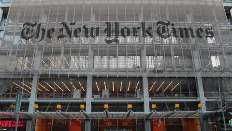 The New York Times condenado a pagar 9,25 millones de dólares por situar por error a un exjugador de baloncesto en un tiroteo The New York Times condenado a pagar 9,25 millones de dólares por situar por error a un exjugador de baloncesto en un tiroteo