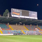 Fondo Sur del Helmántico tras el Salamanca UDS - Santa Marta del miércoles
