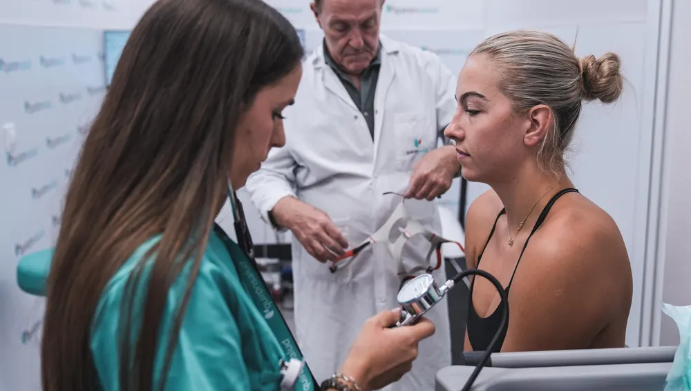 El Valencia Basket Femenino realiza sus pruebas médicas previas al inicio de temporada en Quirónsalud Valencia El Valencia Basket Femenino realiza sus pruebas médicas previas al inicio de temporada en Quirónsalud Valencia