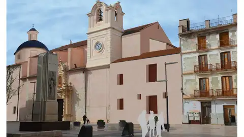 Imagen virtual de Santa Catalina reconstruida Imagen virtual de Santa Catalina reconstruida