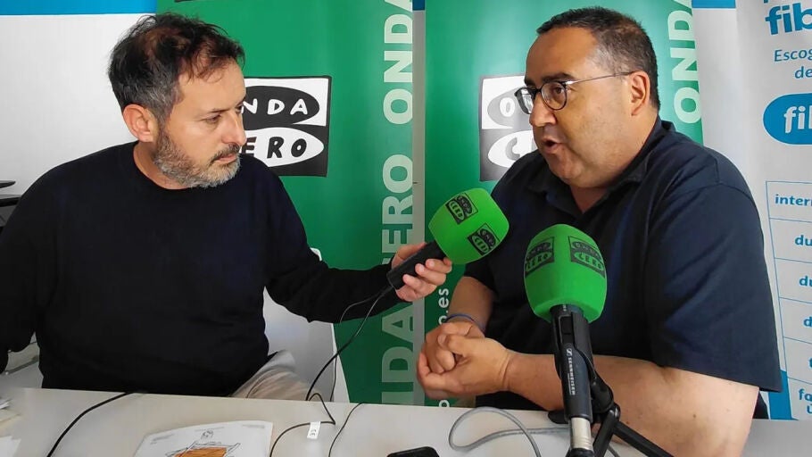 Pedro Pons durante una entrevista