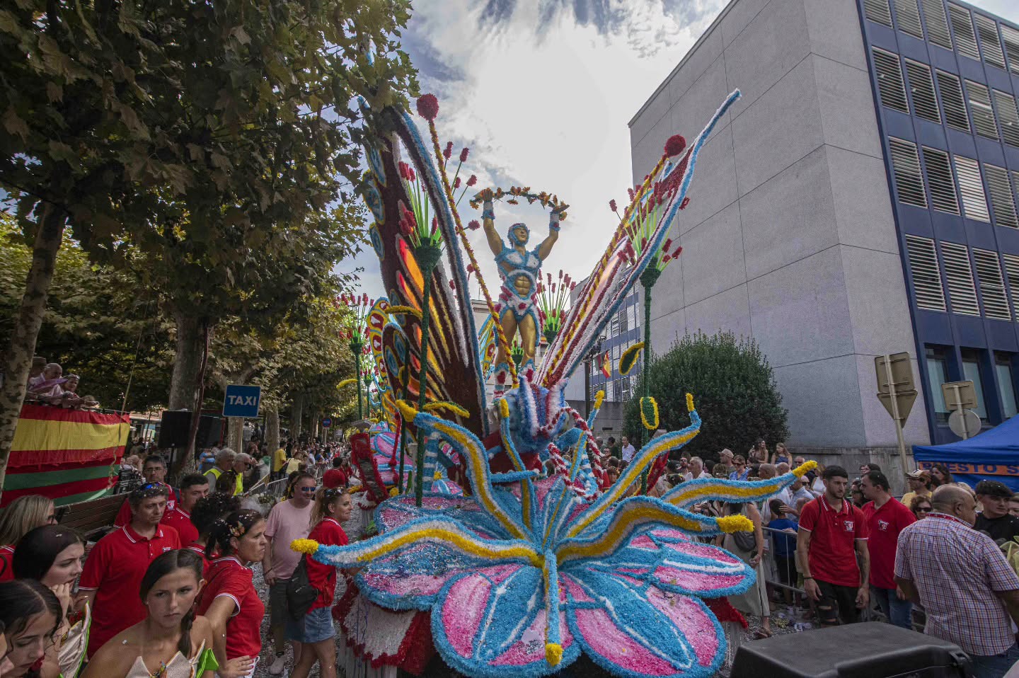 'Voloteando' gana el concurso de carrozas de la Gala Floral de Torrelavega 'Voloteando' gana el concurso de carrozas de la Gala Floral de Torrelavega