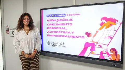 Onda impulsa la quinta edición de ‘Viaje a Ítaca’ con 18 talleres gratuitos para mujeres. Onda impulsa la quinta edición de ‘Viaje a Ítaca’ con 18 talleres gratuitos para mujeres.