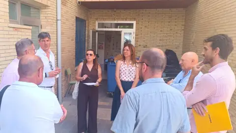 Villajoyosa avanza en las obras de mejora de sus colegios Villajoyosa avanza en las obras de mejora de sus colegios