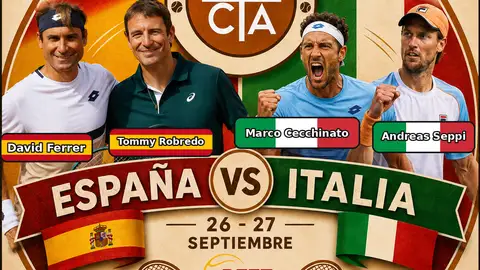 David Ferrer y Tommy Robredo equipo español para la confrontación amistosa ante Italia con el formato de Copa Davis David Ferrer y Tommy Robredo equipo español para la confrontación amistosa ante Italia con el formato de Copa Davis