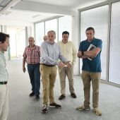 Cañizares ha visitado las obras en la Casa de la Cultura