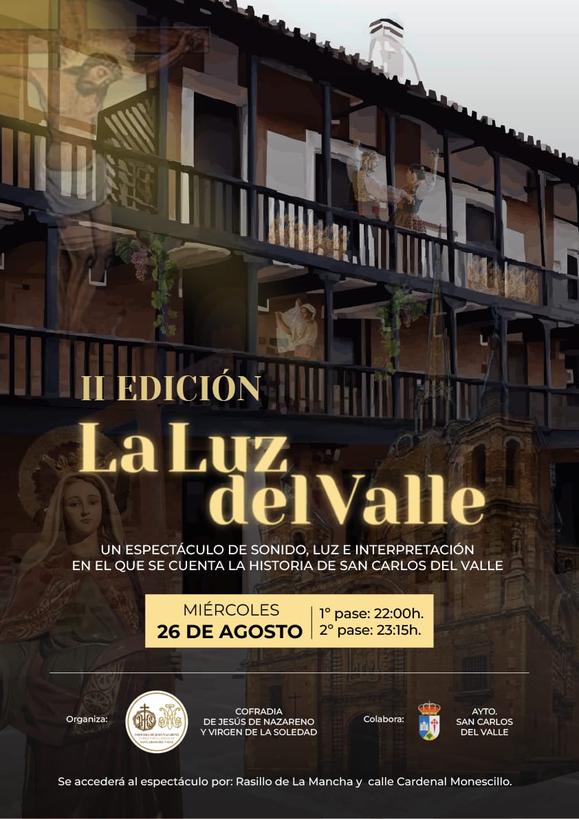 La II edición de la emotiva obra "La Luz del Valle" tendrá lugar mañana La II edición de la emotiva obra "La Luz del Valle" tendrá lugar mañana