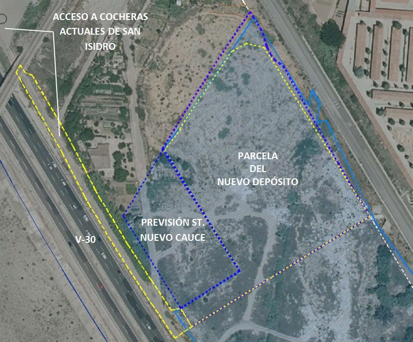 La EMT invertirá más de 7 millones de euros en construir su tercera cochera La EMT invertirá más de 7 millones de euros en construir su tercera cochera