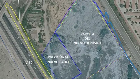 Parcela para la nueva cochera Safranar