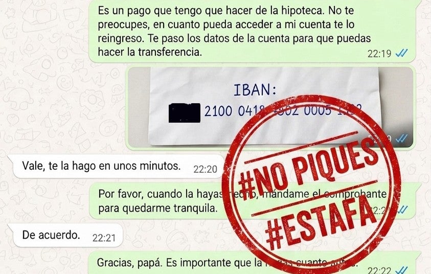 Varios riojanos, víctimas de la estafa "el hijo en apuros" mediante IA que imita la voz de sus familiares Varios riojanos, víctimas de la estafa "el hijo en apuros" mediante IA que imita la voz de sus familiares